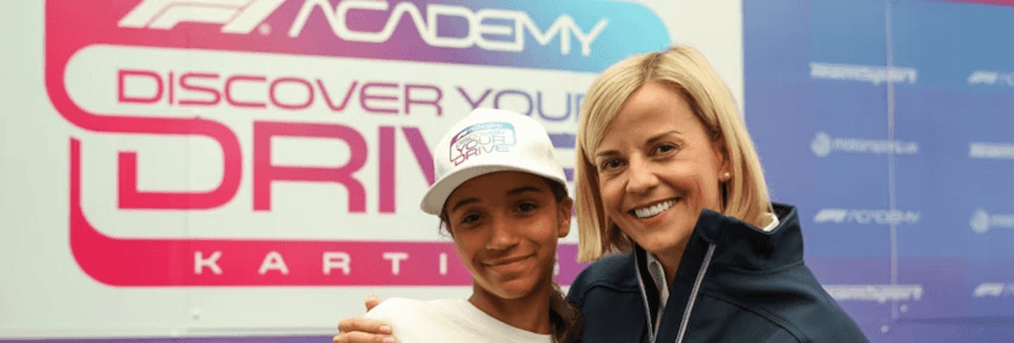 F1® ACADEMY DISCOVER YOUR DRIVE FOR FEMALES AGED 8-12 YEARS!