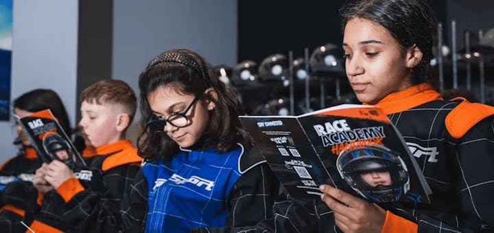 race academy lesson (karters reading race academy handbook)