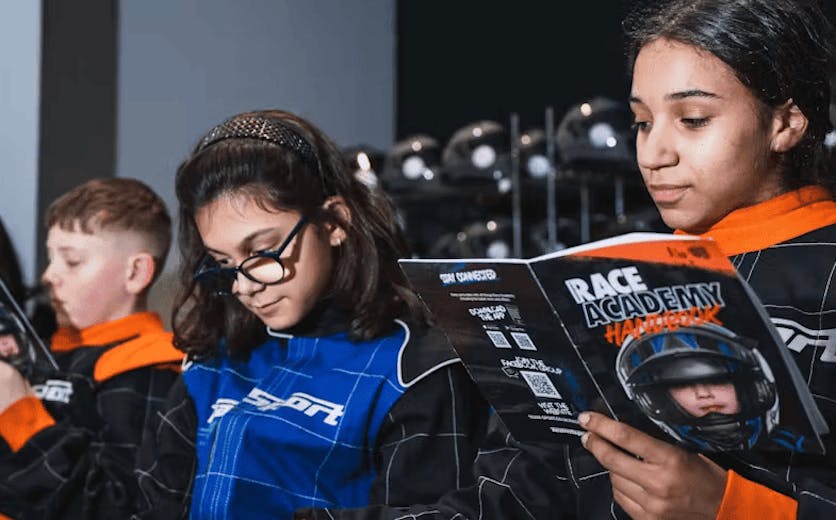 race academy lesson (karters reading race academy handbook)
