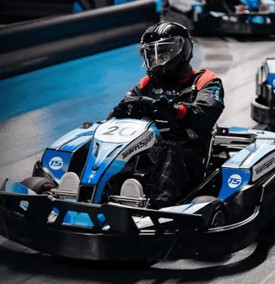 TeamSport E-Karting Banner