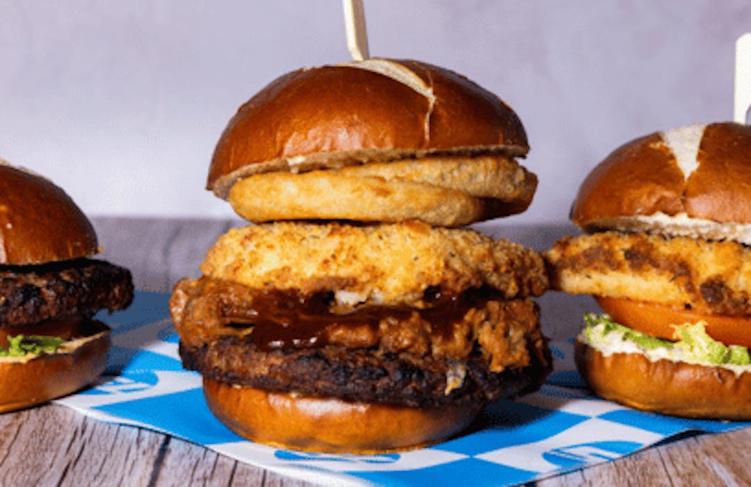 A Range of TeamSport Burgers