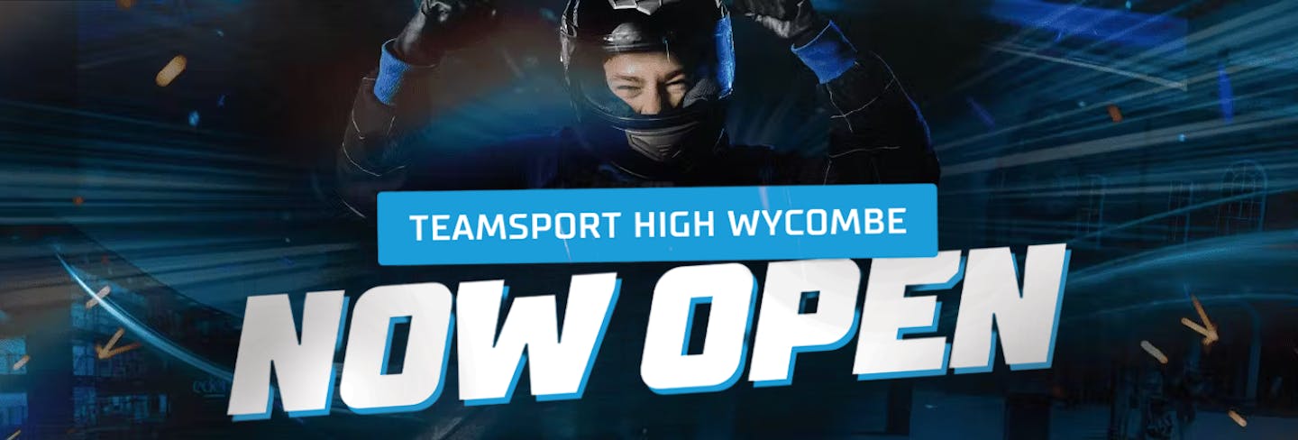 TeamSport High Wycombe Now open