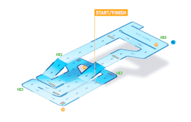 TeamSport Liverpool Track Map