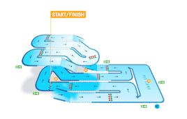 TeamSport Reading Track Map