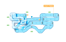 TeamSport Warrington Track Map