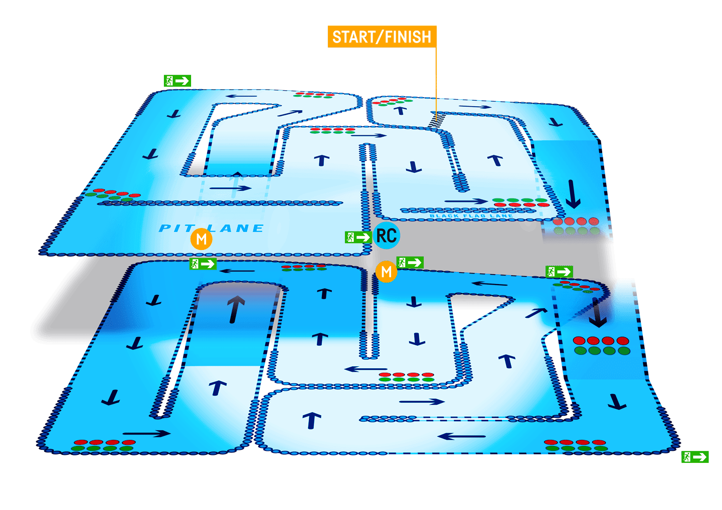 TeamSport Watford Track Map