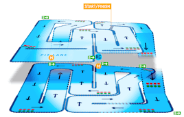 TeamSport Watford Track Map