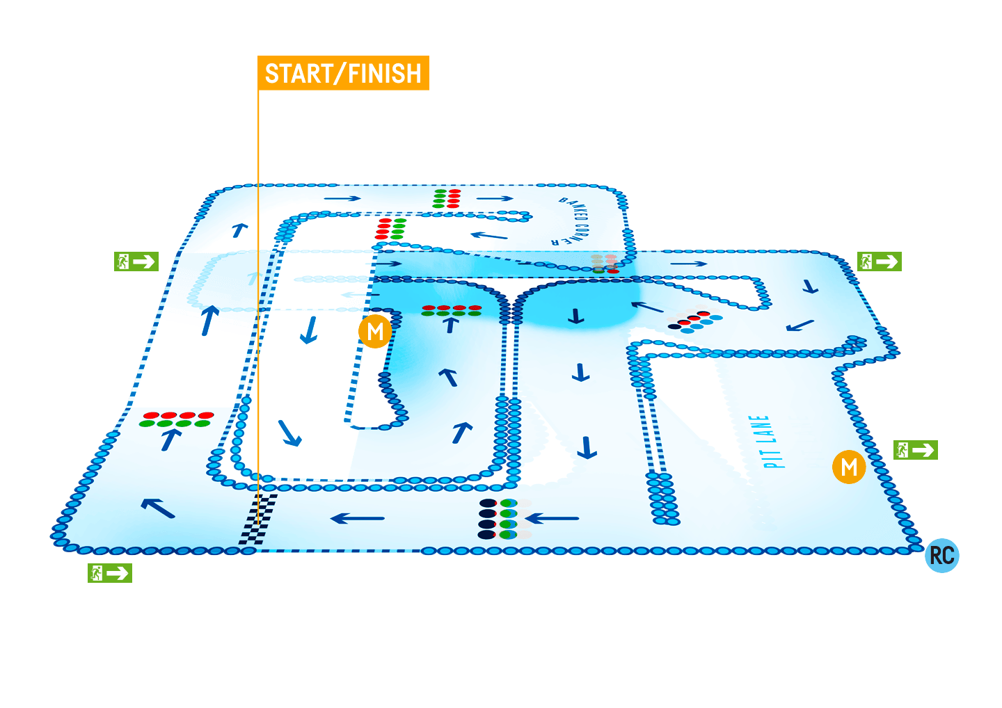 TeamSport Hull Track Map