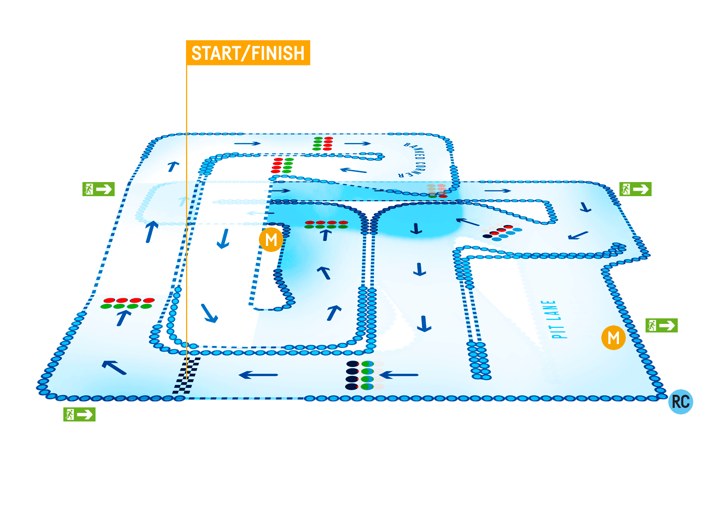 TeamSport Hull Track Map
