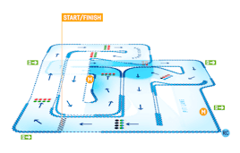 TeamSport Hull Track Map