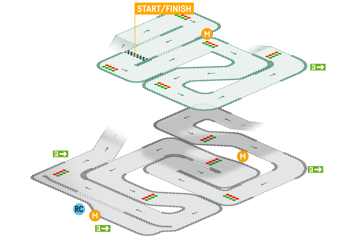 TeamSport Coventry Track Map
