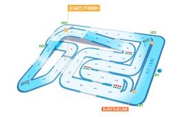 TeamSport Gosport Track Map