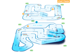 TeamSport High Wycombe Track Map