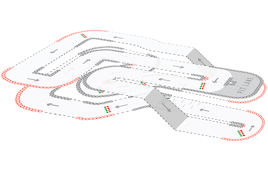 TeamSport Cardiff Track Map