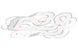 TeamSport Dunstable Track Map