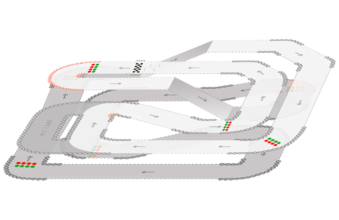 TeamSport Harlow Track Map