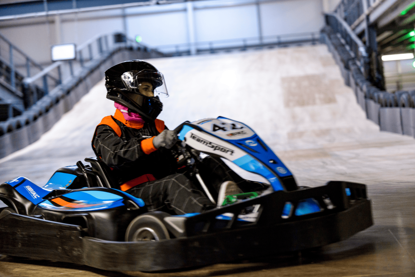 Blue Electric Go Karting Female