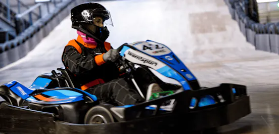Blue Electric Go Karting Female