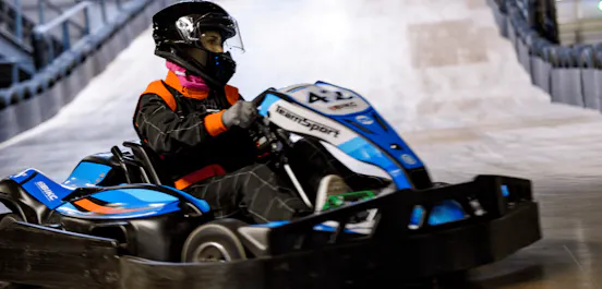 Blue Electric Go Karting Female