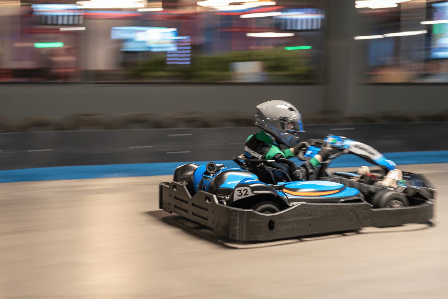 Preston Go Karting Banner