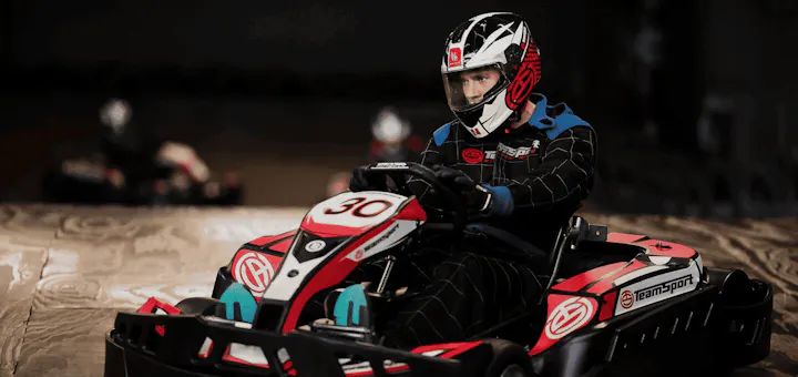 Red Petrol Go Karting