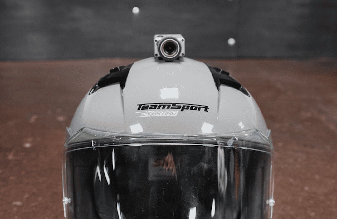Headcam On Helmet