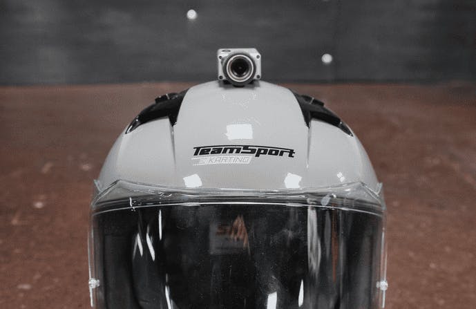 Headcam On Helmet