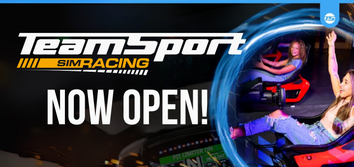 TeamSport Sim Racing Now Open