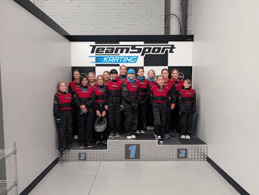 Girls Karting Academy Podium