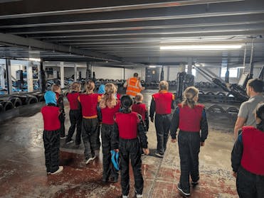 Girls Karting Academy Track Walk