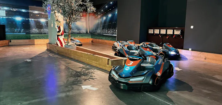 Unsere Nano Karts Strecke