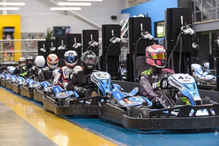 Members In Pitlane In Preston