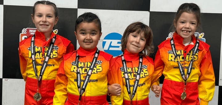 Mini Racers Podium
