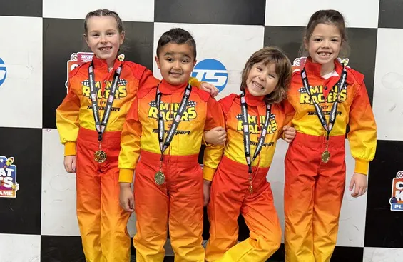 Mini Racer Podium Finish