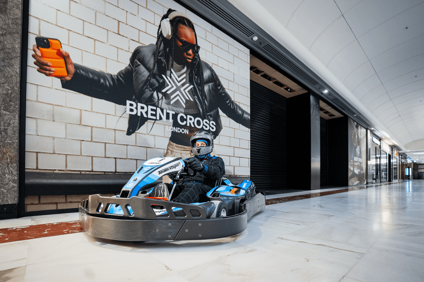 Go Kart in Brent Cross Shopping Centre