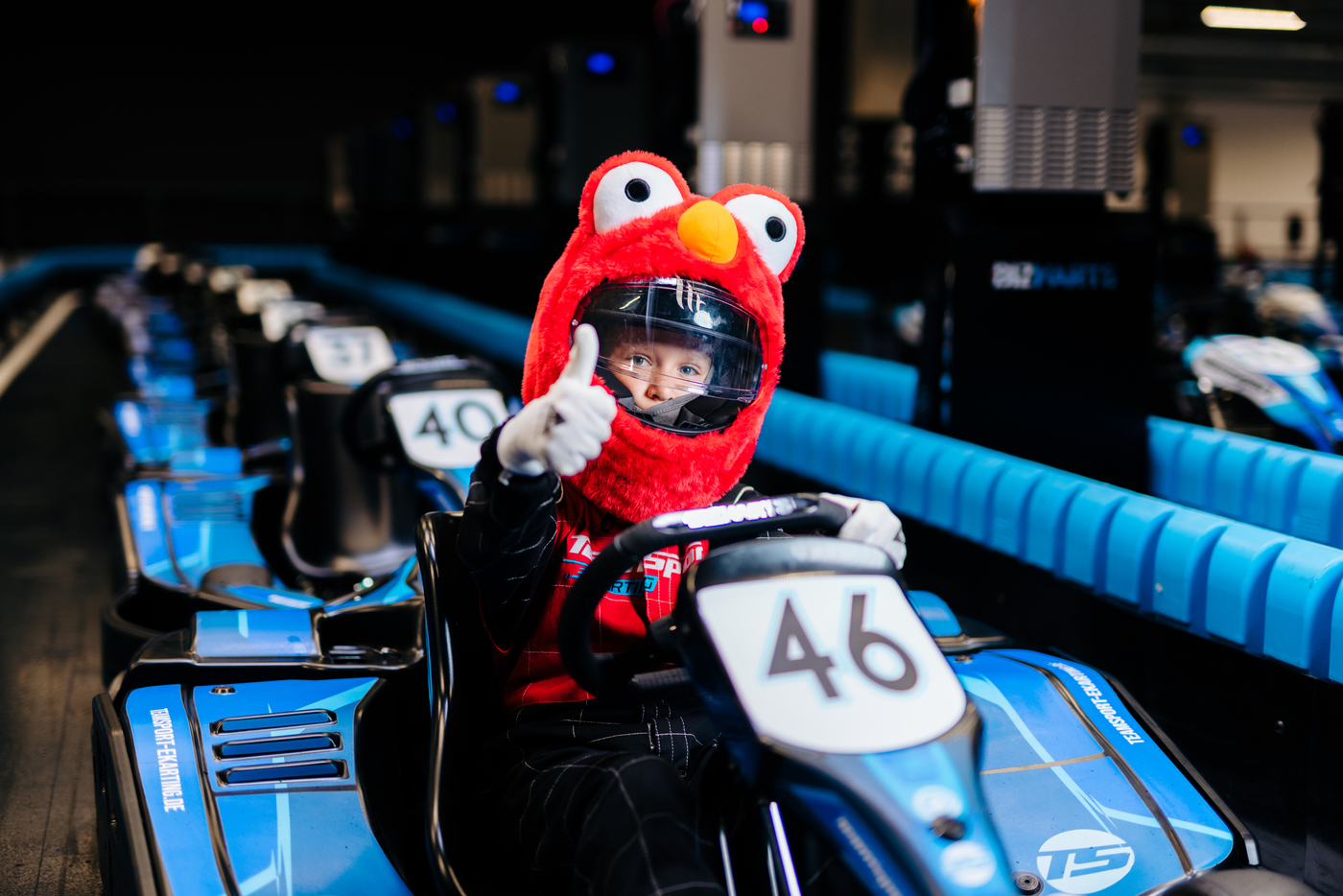 Rookie Racer In Pitlane