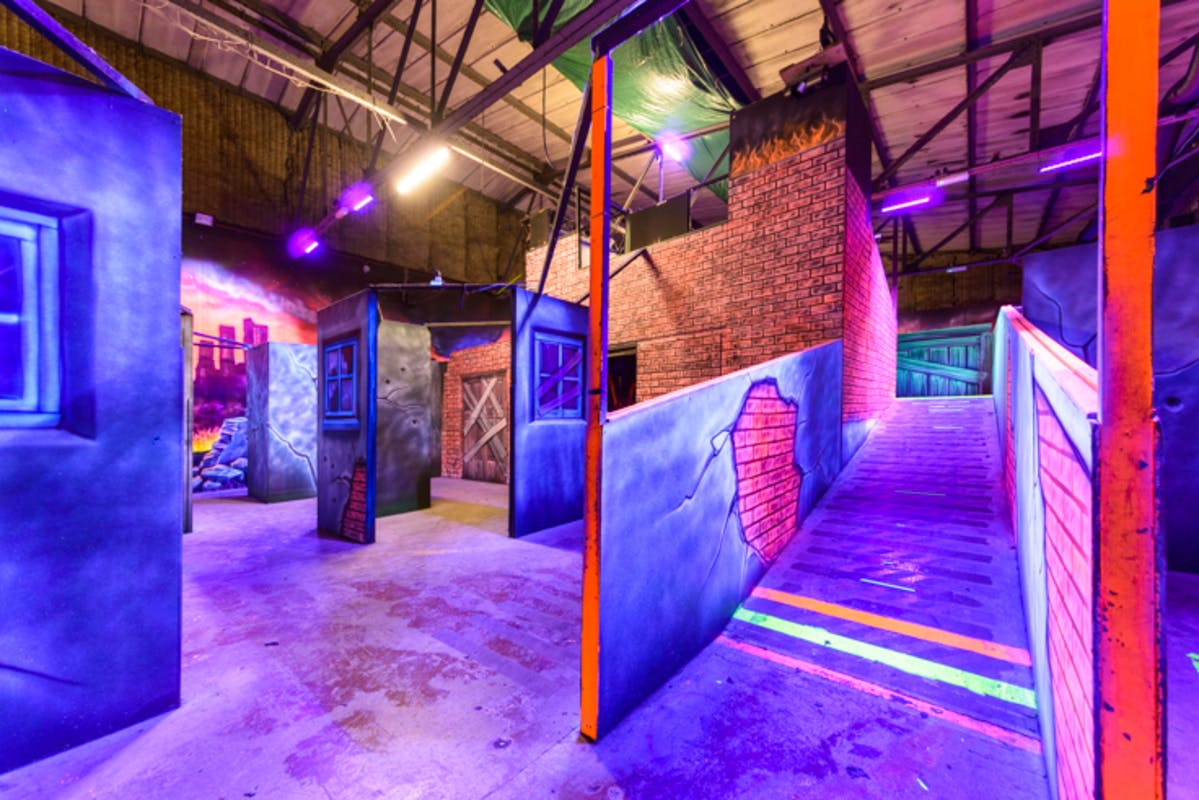 Backyard devastation themed arena Clydebank