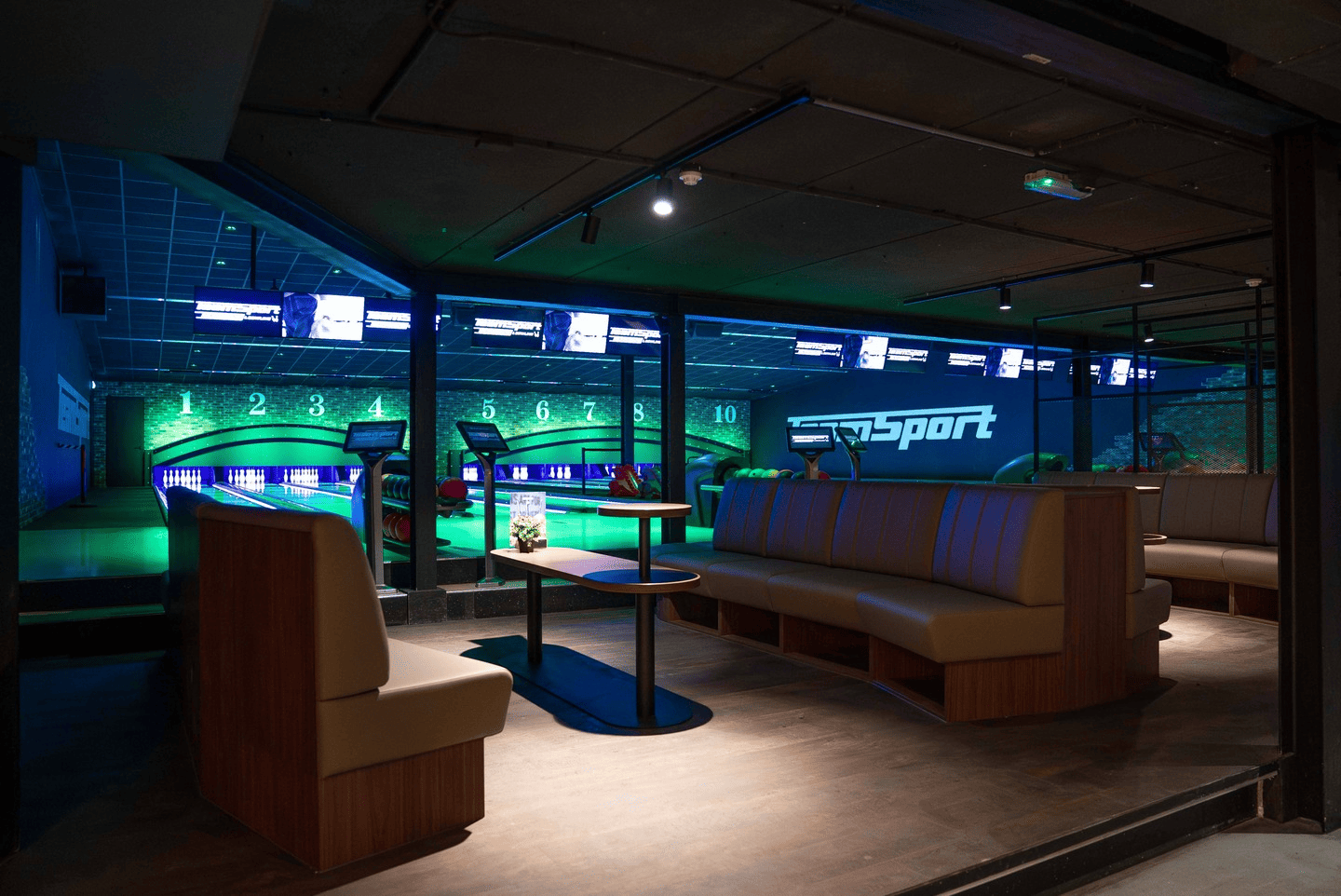 Een kijkje op onze nieuwe bowlingbanen