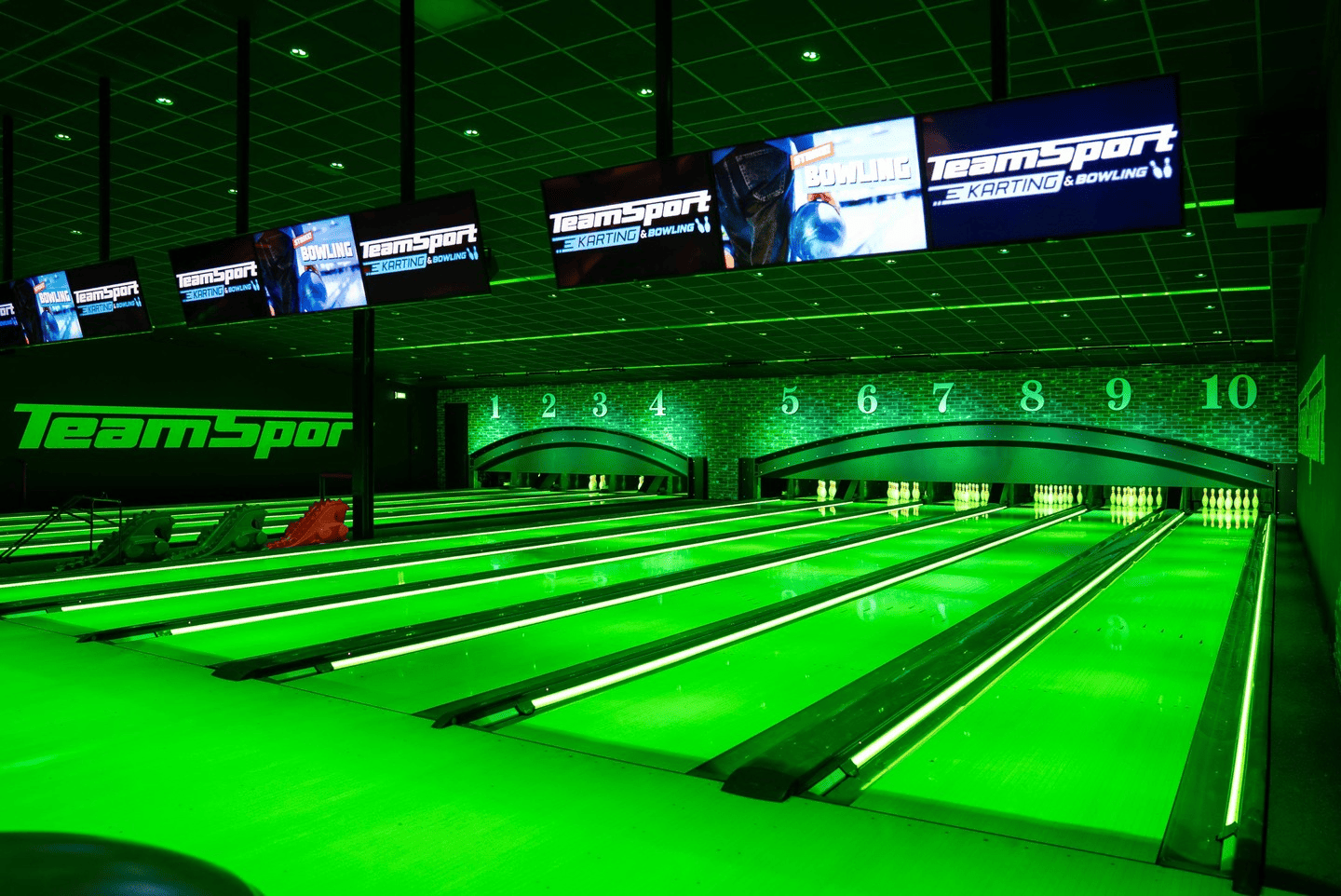 Een kijkje op onze nieuwe bowlingbanen