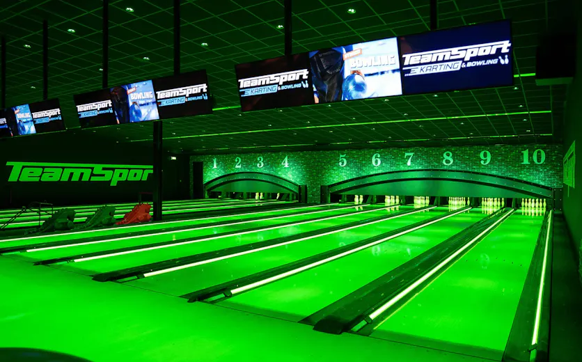 Een kijkje op onze nieuwe bowlingbanen
