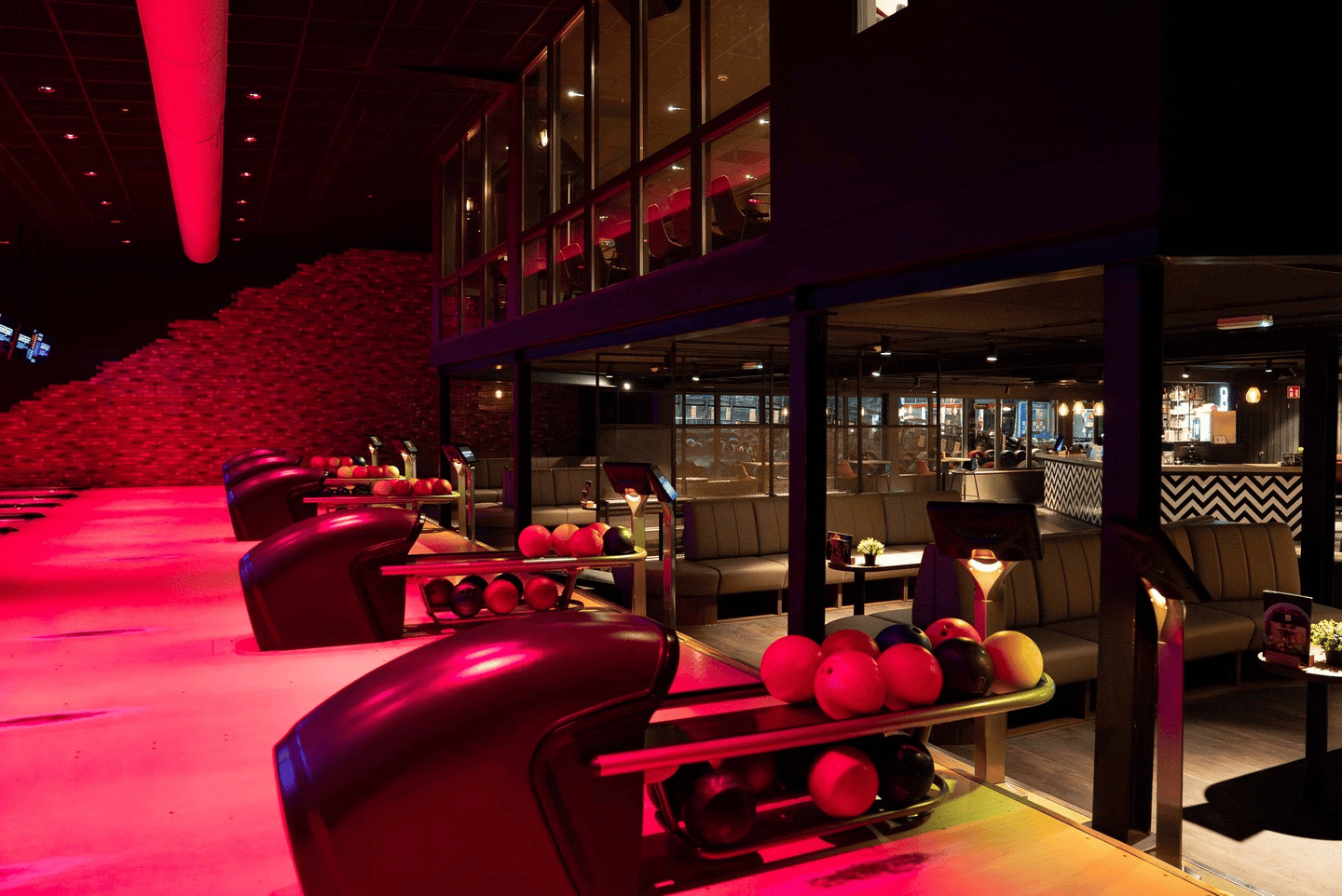Een kijkje op onze nieuwe bowlingbanen