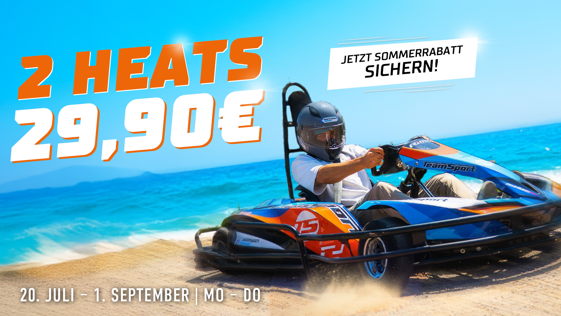 Sommerangebot Kartfahren Mönchengladbach 