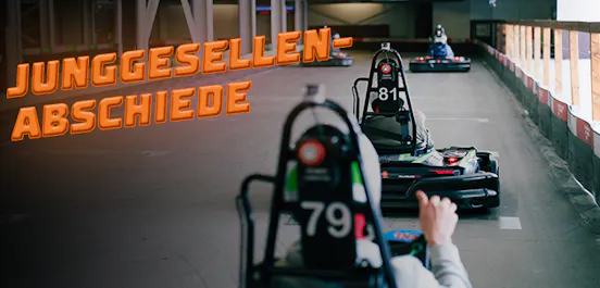 Jungessellenabschied Kartfahren