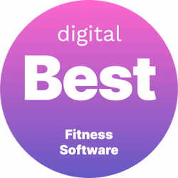 digital best fitness software badge