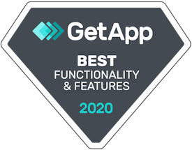 getapp leader badge for functionality and features