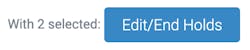 image of edit/end holds button