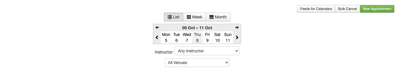 image of the calendar in teamup