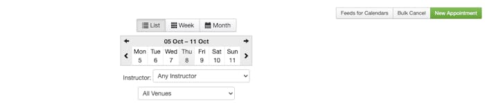 image of the calendar in teamup