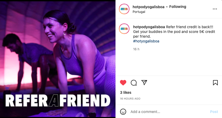 hotpod yoga lisboa instagram photo