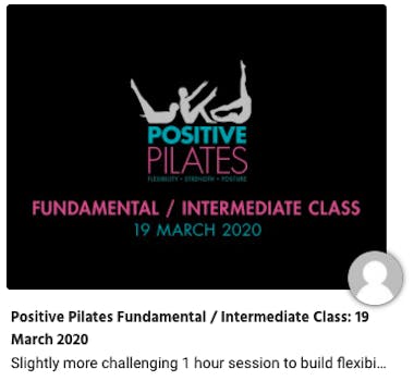 positive pilates